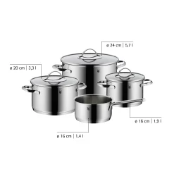 Aparto Topf-Vorteils-Set*, 4-teilig|WMF Hot