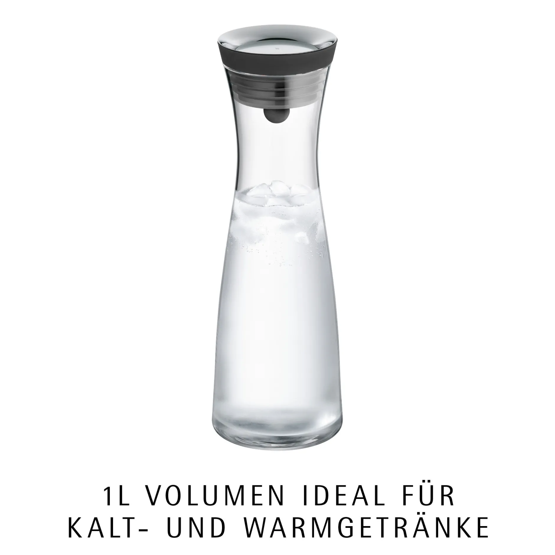Basic Wasserkaraffe, 1 l, Edelstahl|WMF Best