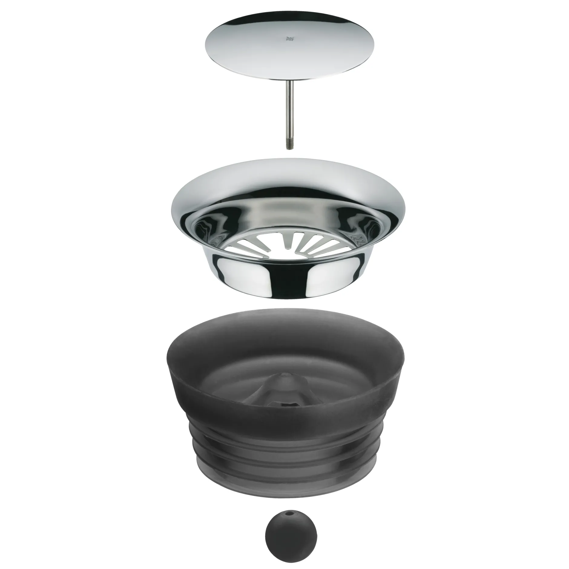 Basic Wasserkaraffe, 1 l, Edelstahl|WMF Best