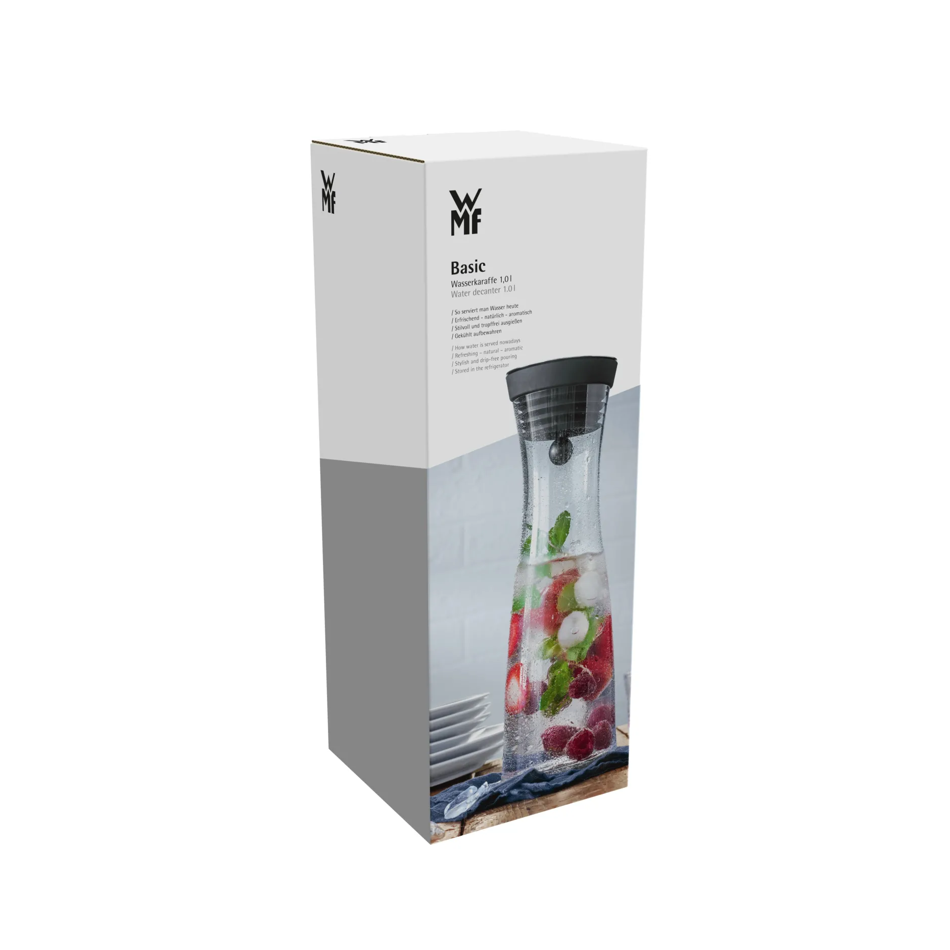 Basic Wasserkaraffe, 1 l, Edelstahl|WMF Best