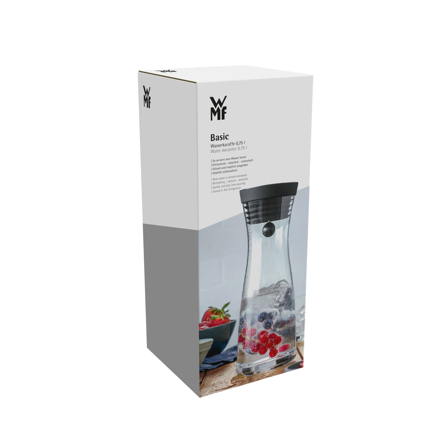 Basic Wasserkaraffe, 0,75 l, Schwarz|WMF