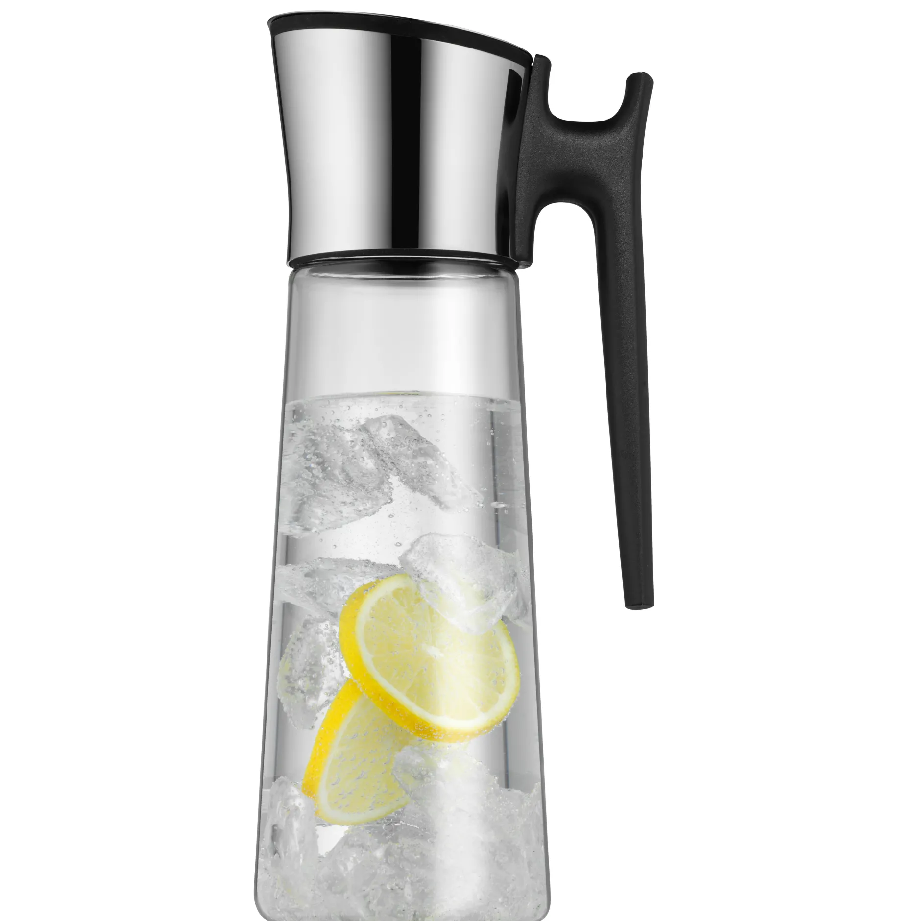 Basic Wasserkaraffe mit Griff, 1,5 l, Schwarz|WMF Discount
