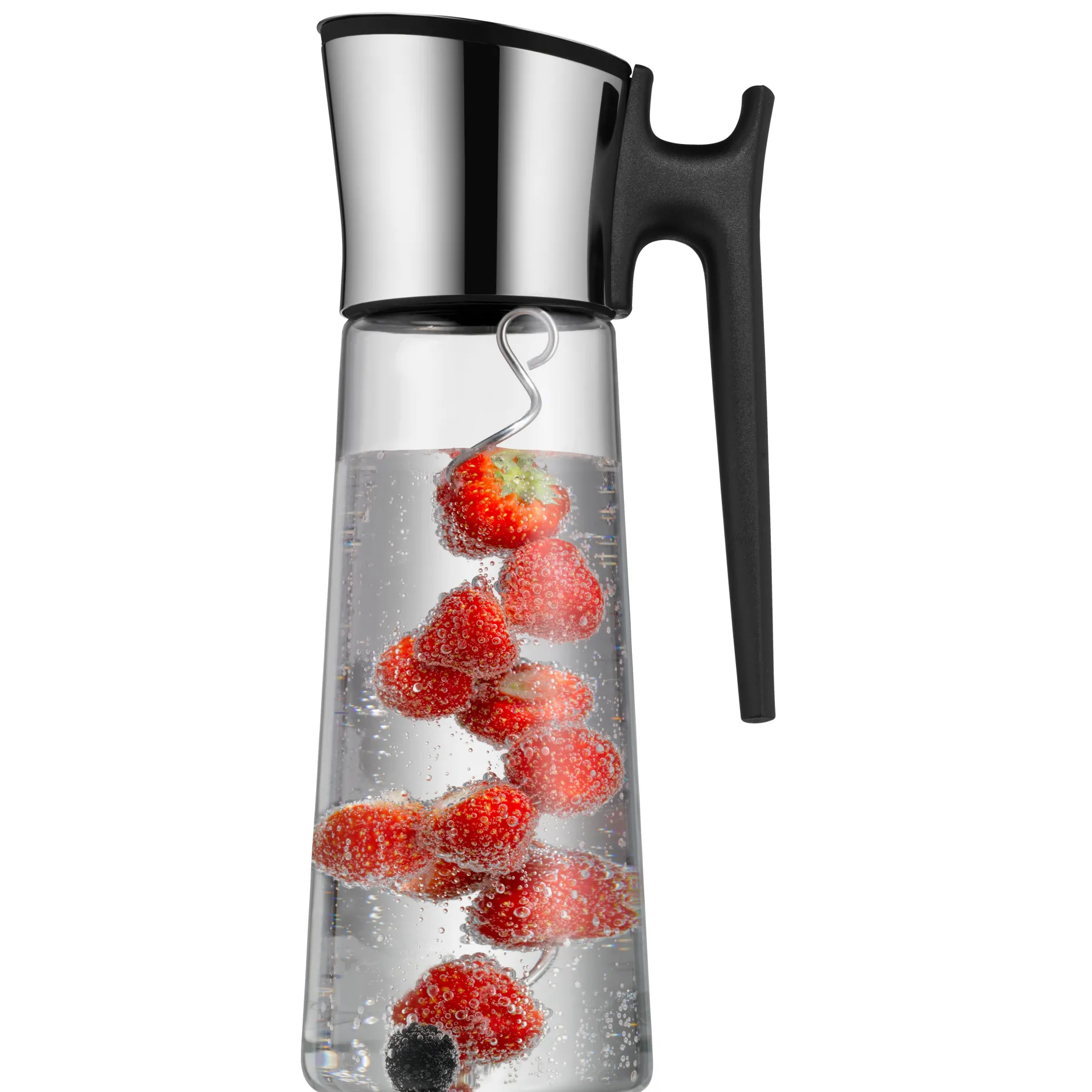 Basic Wasserkaraffe mit Griff, 1,5 l, Schwarz|WMF Discount