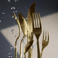 Boston Besteck-Set, Champagner Gold, 24-teilig, Cromargan®|WMF New