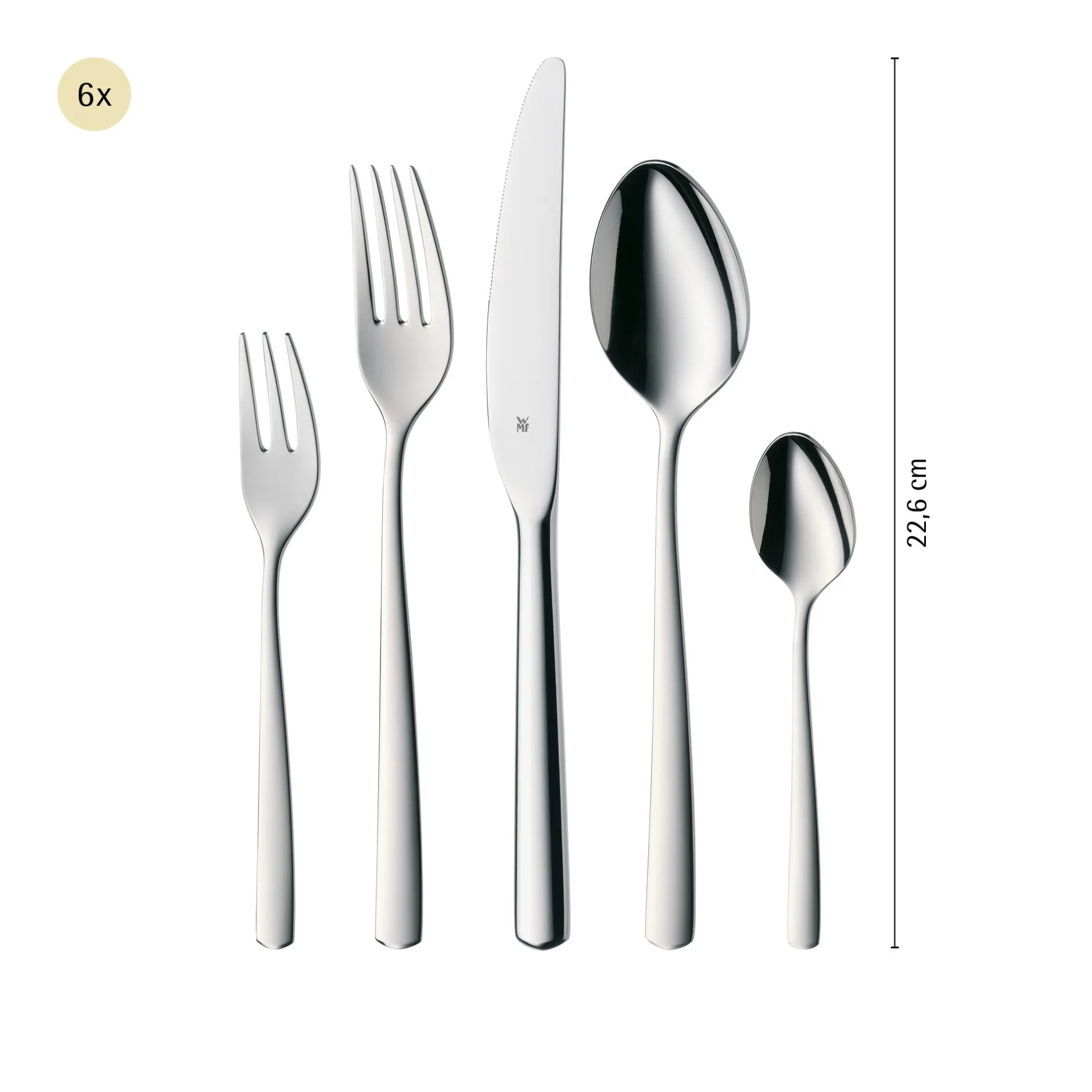 Boston Besteck-Set, 30-teilig, Cromargan®|WMF Online
