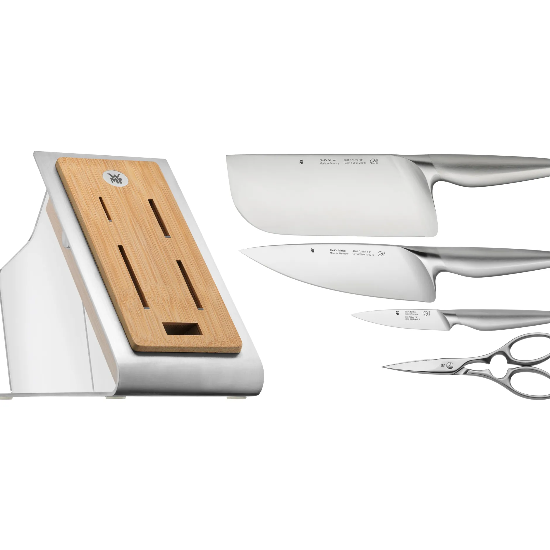 Chef`s Edition Messer-Vorteils-Set* mit Messerblock für die asiatische Küche, 5-teilig|WMF Clearance