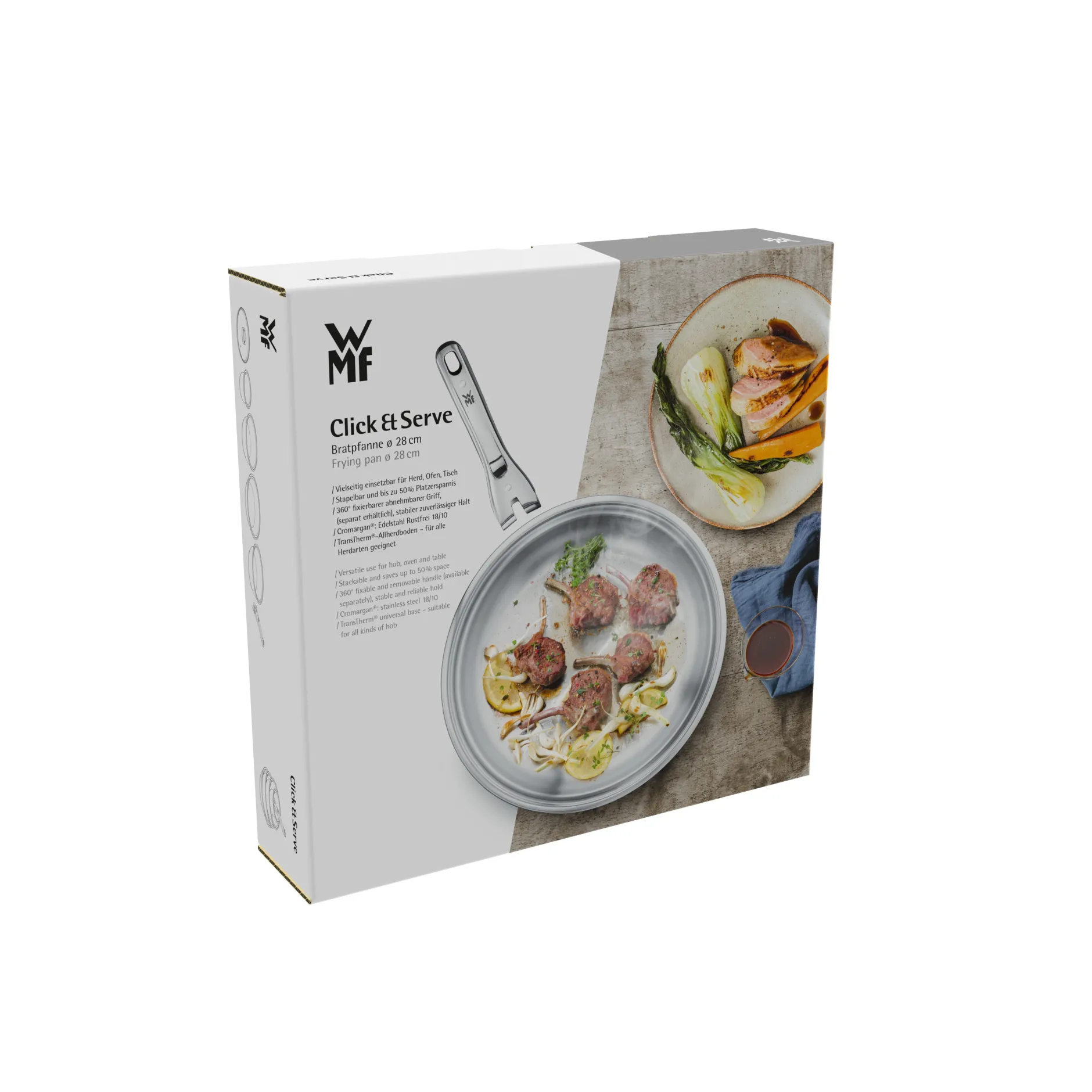Click&Serve Bratpfanne, 28 cm|WMF Sale