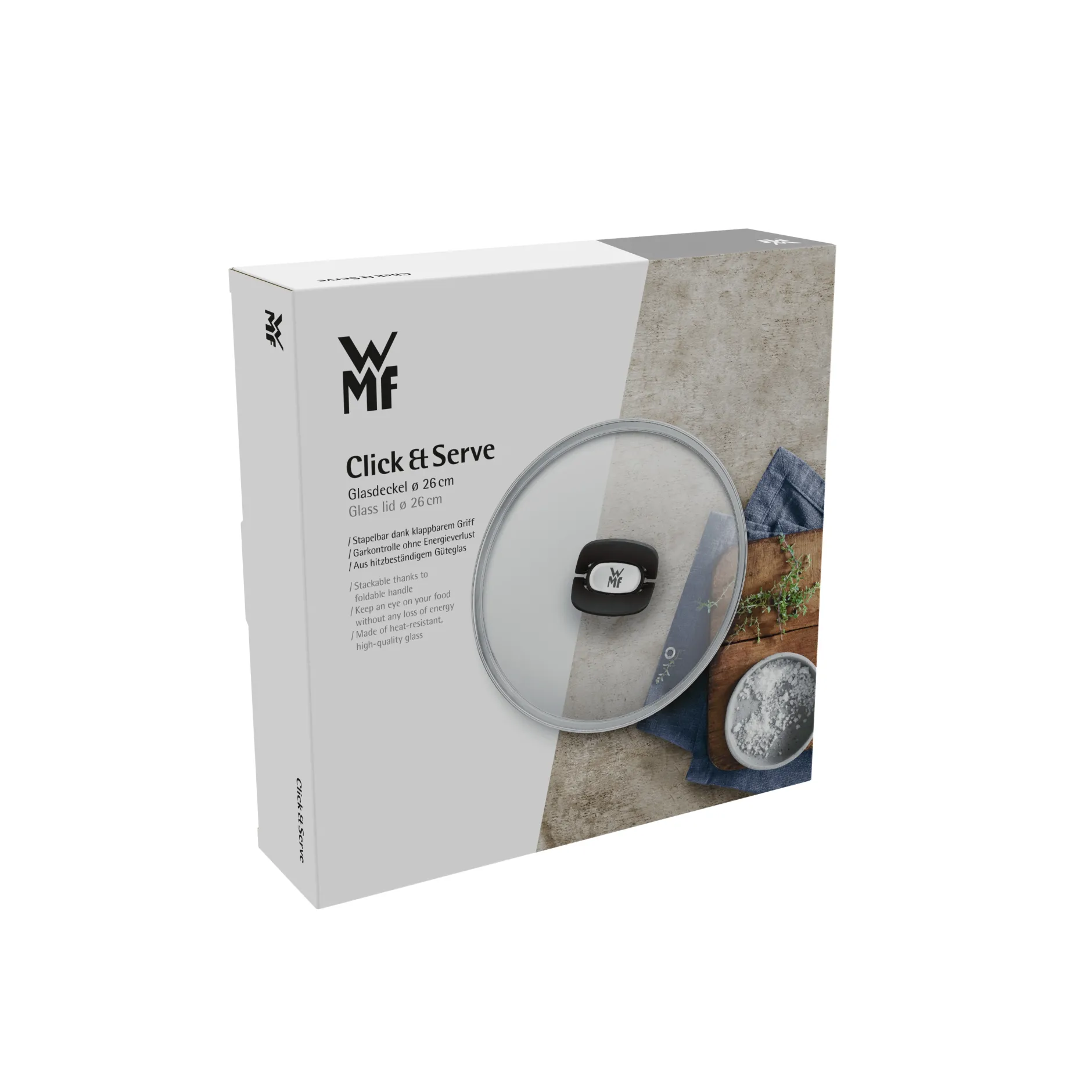 Click&Serve Glasdeckel, 26 cm|WMF Sale
