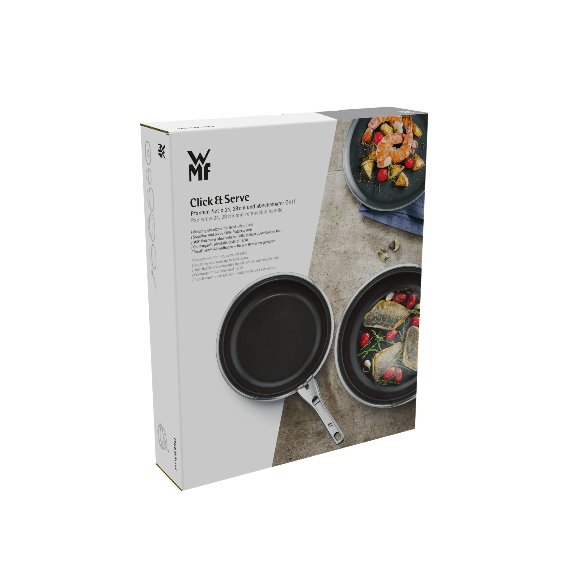 Click&Serve Pfannen Vorteils-Set*, 3-teilig|WMF New