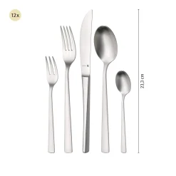 Corvo Besteck-Set, 66-teilig, Cromargan protect®|WMF Discount