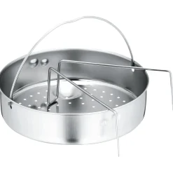 Dampfgareinsatz mit Griff und Untersetzer für Schnellkochtöpfe, 22 cm|WMF Best