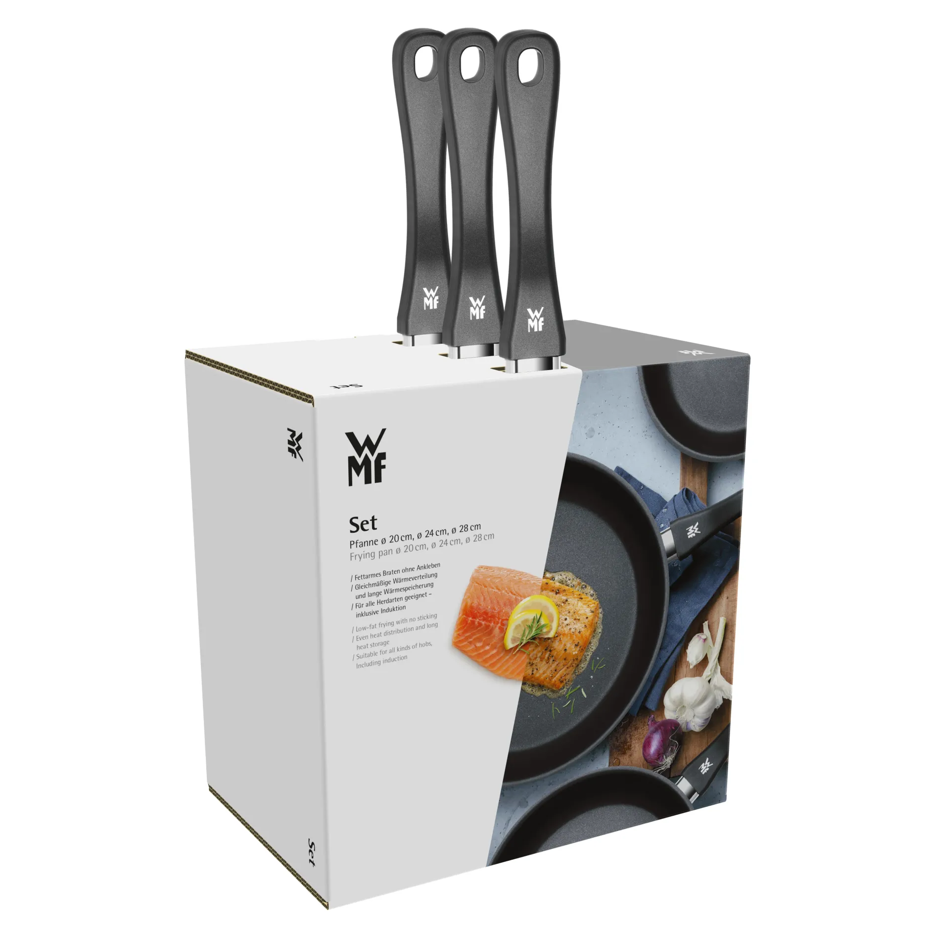 Devil Bratpfannen-Set, 3-teilig, 20 cm, 24 cm, 28 cm|WMF Discount