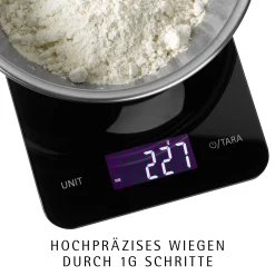 Digitale Küchenwaage, Schwarz, 23 x 15 cm|WMF Clearance