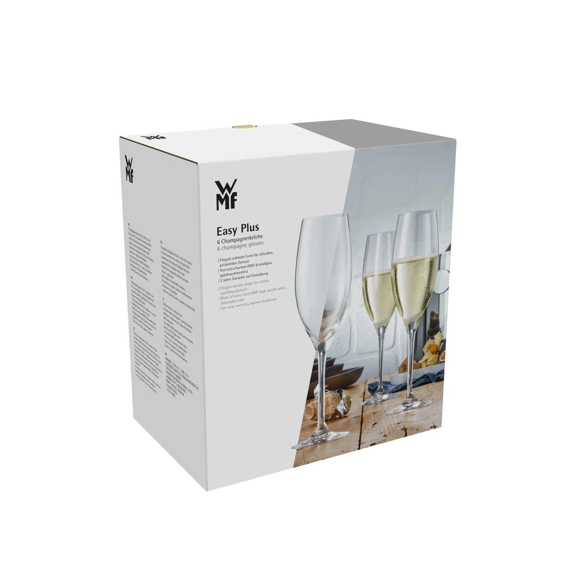 EasyPlus Champagnerkelche, 6 Stück|WMF New