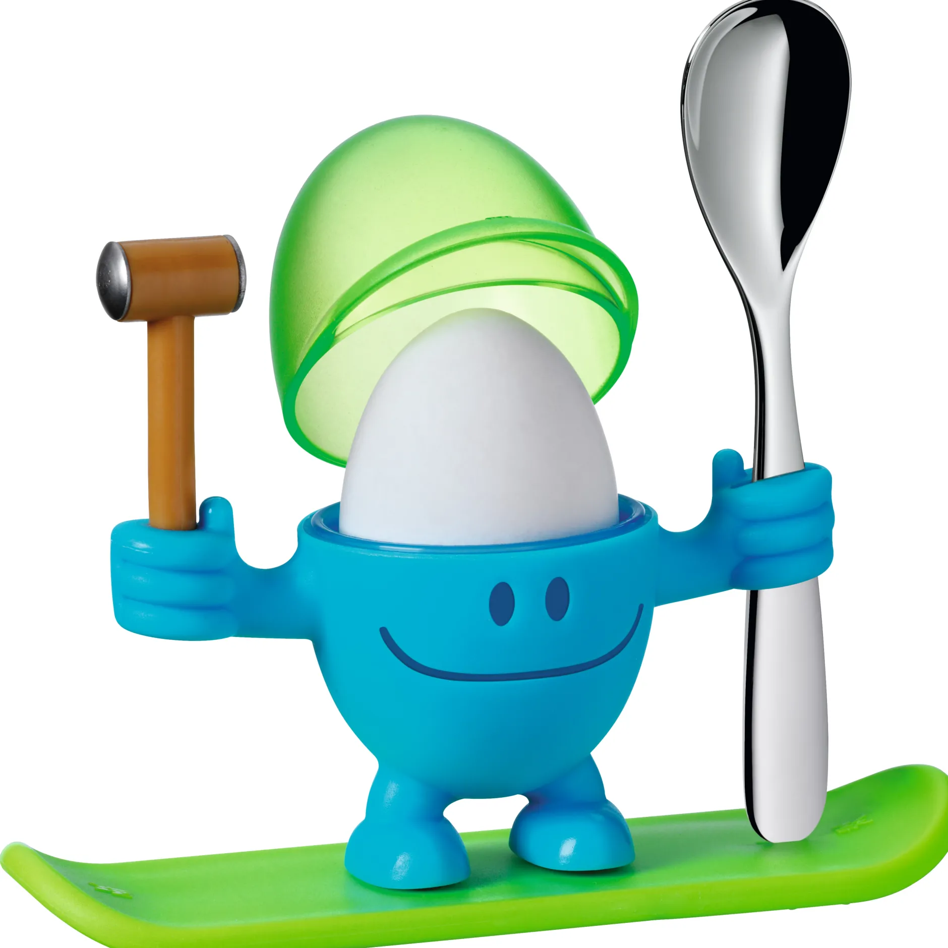 Eierbecher McEgg mit Löffel, Blau|WMF