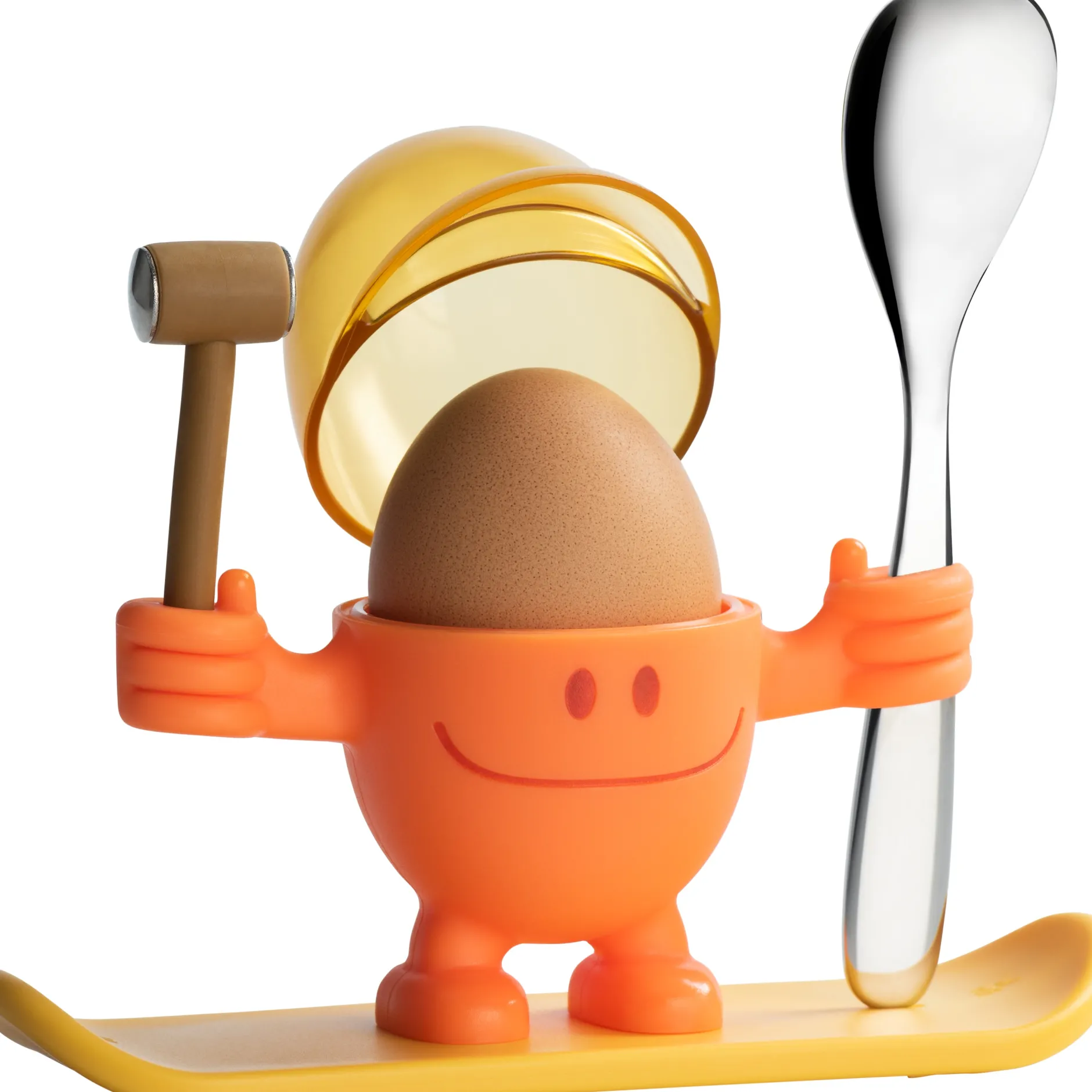 Eierbecher McEgg mit Löffel, Orange|WMF New