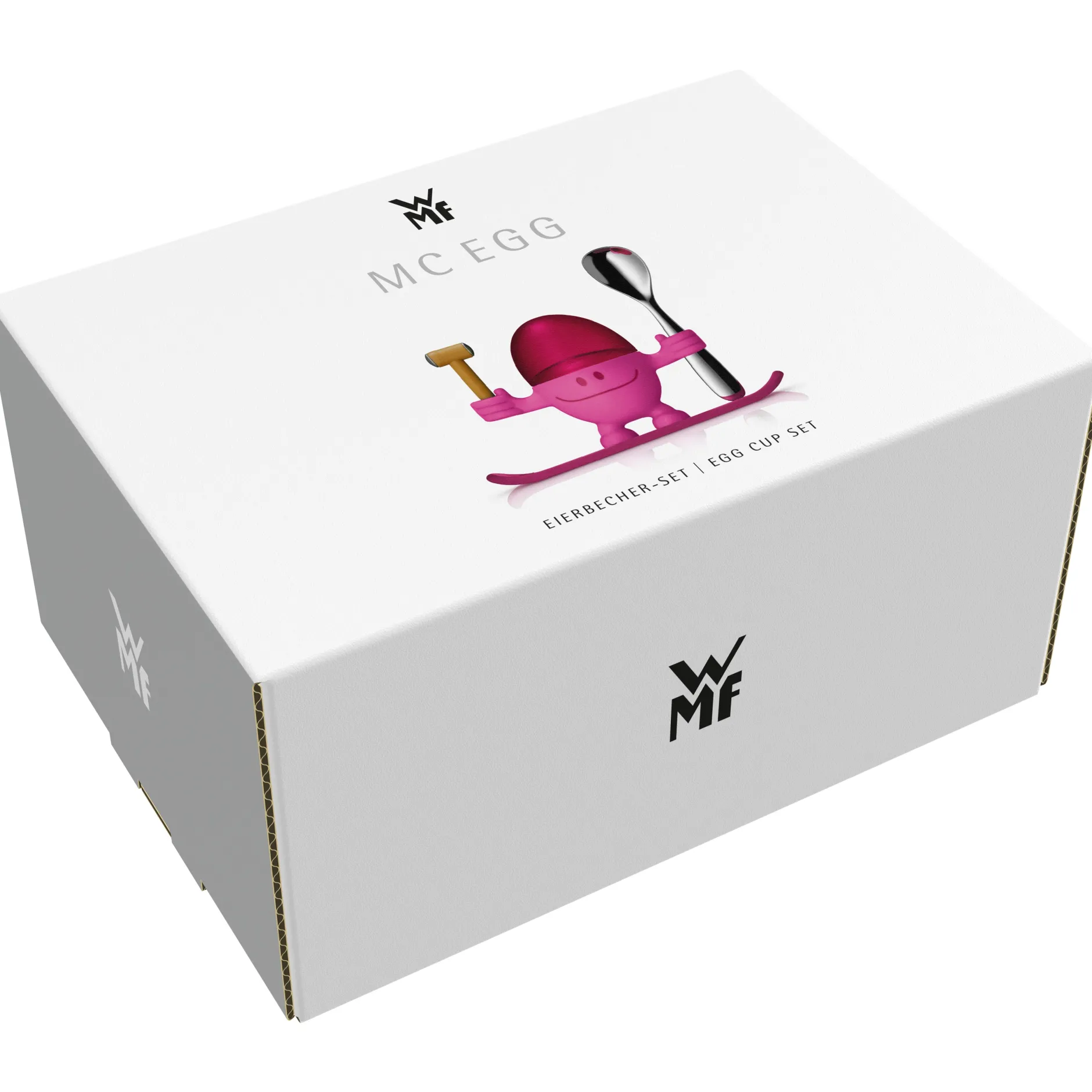 Eierbecher McEgg mit Löffel, Pink|WMF New