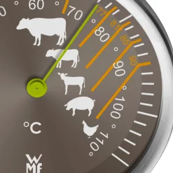 Extrabräter mit Metalldeckel, Drahteinsatz und Fleischthermometer|WMF Sale