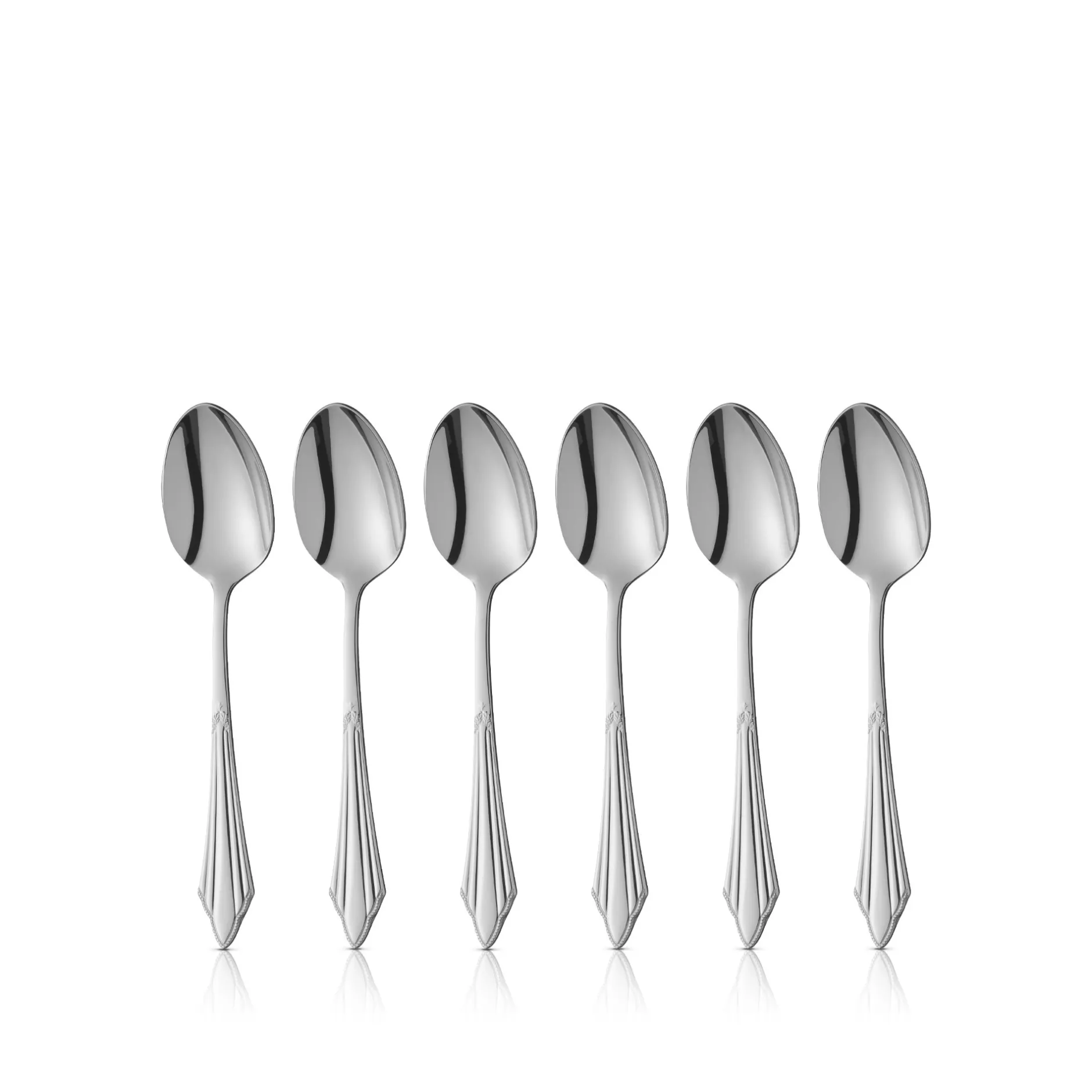 Fächer Espressolöffel-Set, 6 Stück, Cromargan protect®|WMF Online