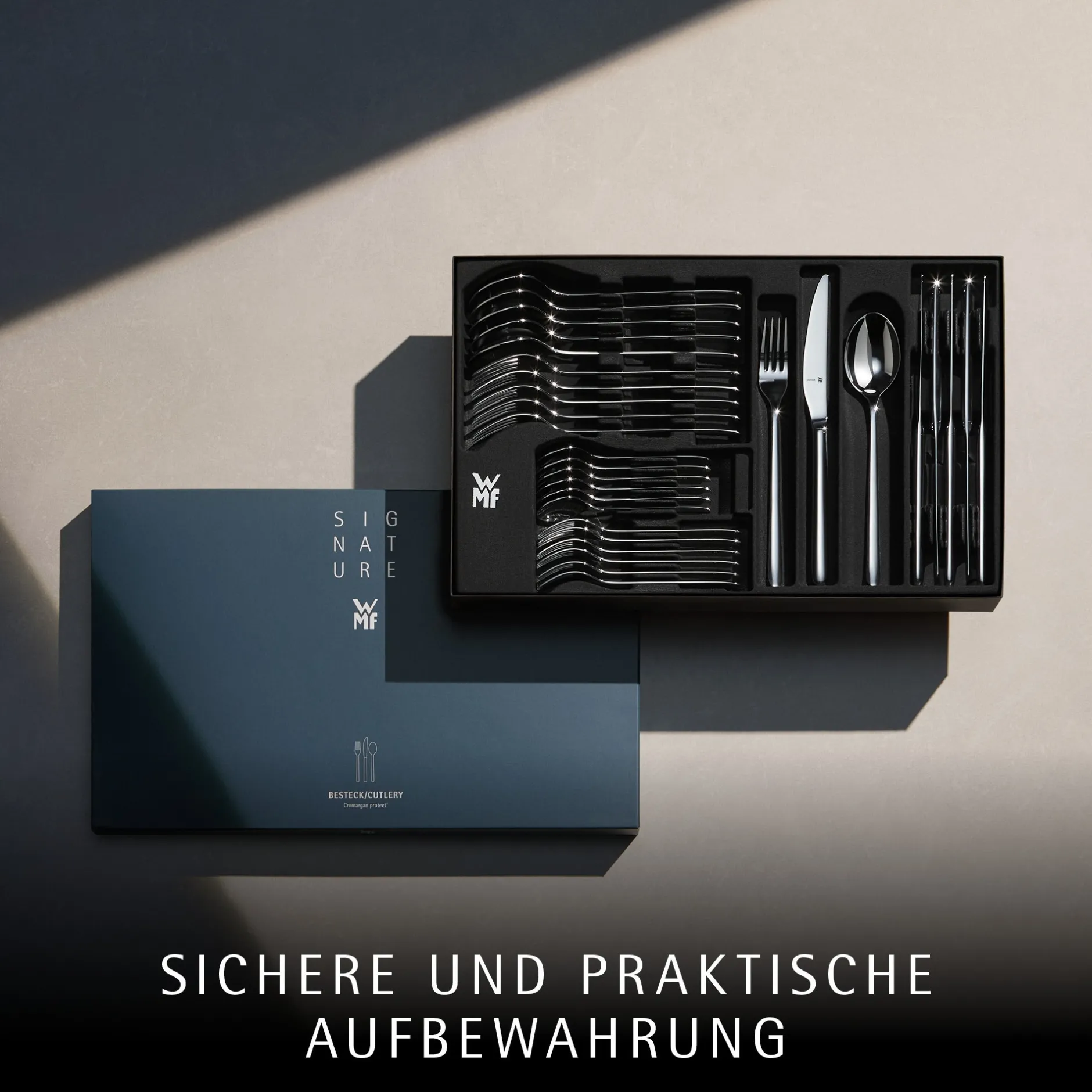 Flame Plus Besteck-Set, 30-teilig, Cromargan protect®|WMF Hot