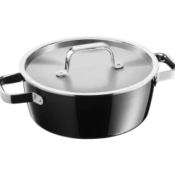 Fusiontec Aromatic Bratentopf mit Deckel, 22 cm, Black|WMF Discount