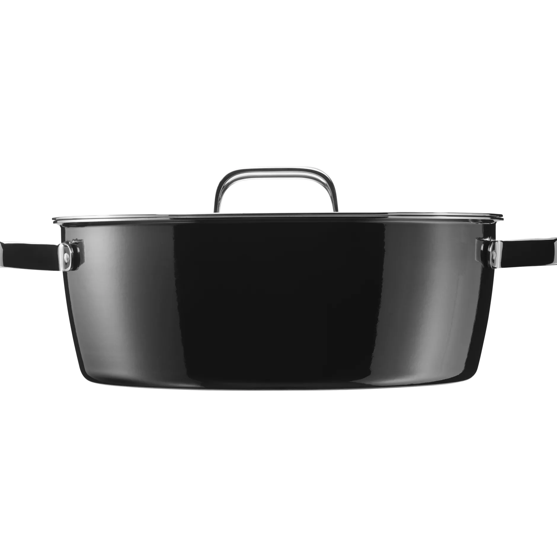Fusiontec Aromatic Bratentopf mit Deckel, 22 cm, Black|WMF Discount