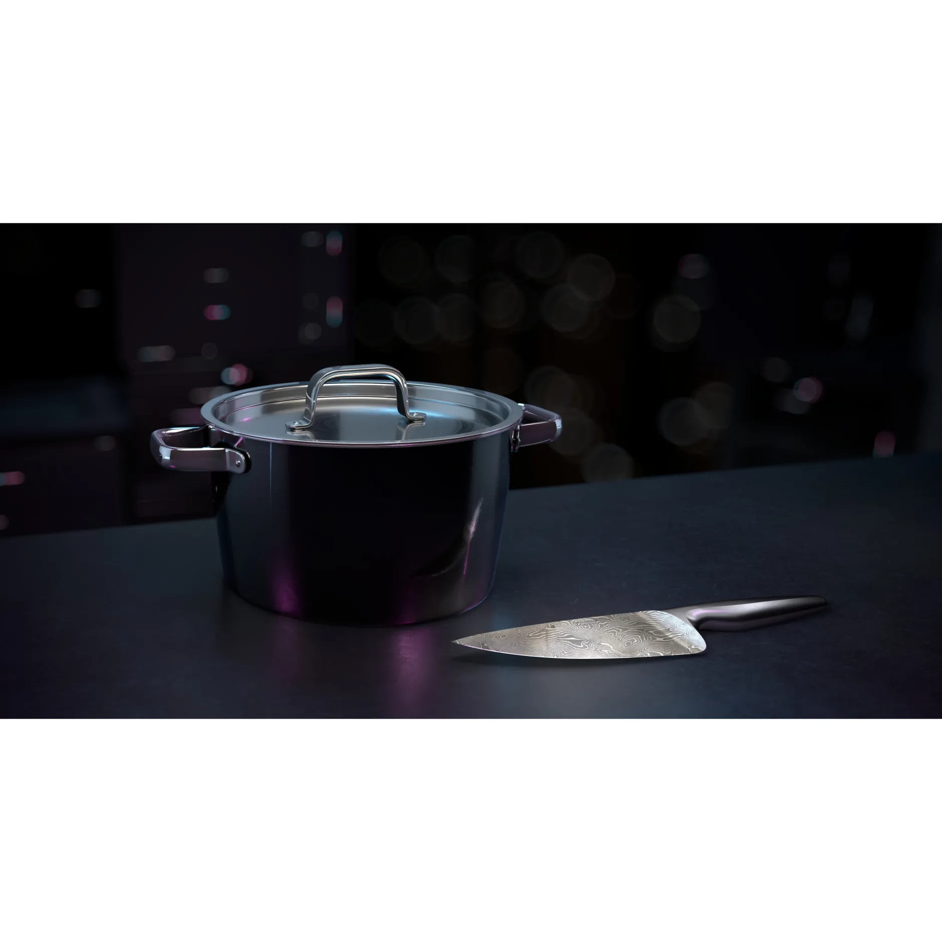 Fusiontec Aromatic Kochtopf, 22 cm, Schwarz|WMF Discount