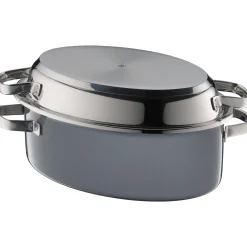 Fusiontec Edelstahl-Deckel für Multi-Bräter, 38 x 28 cm|WMF Best