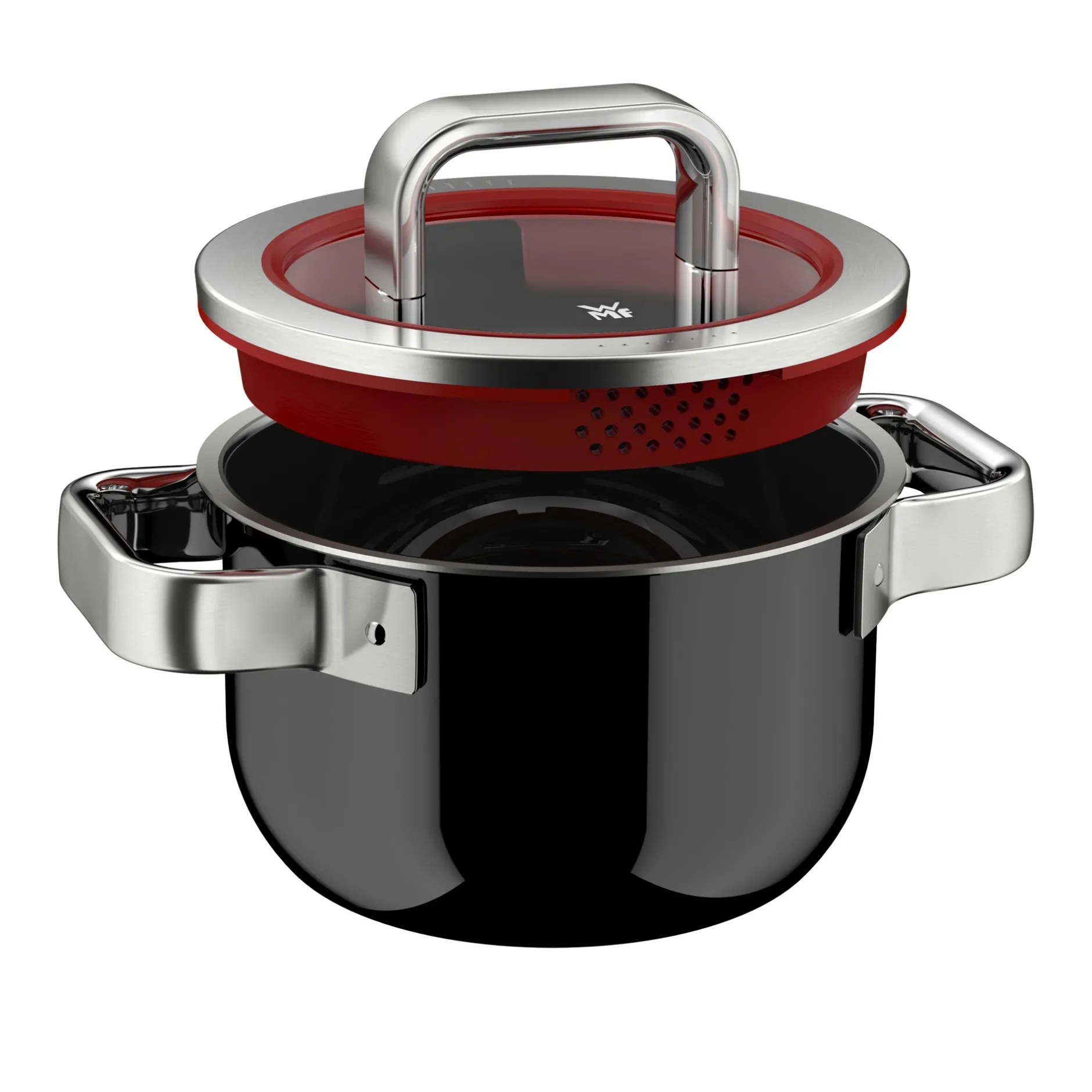Fusiontec Function Pro, Kochtopf mit Deckel, 16 cm, Black|WMF New