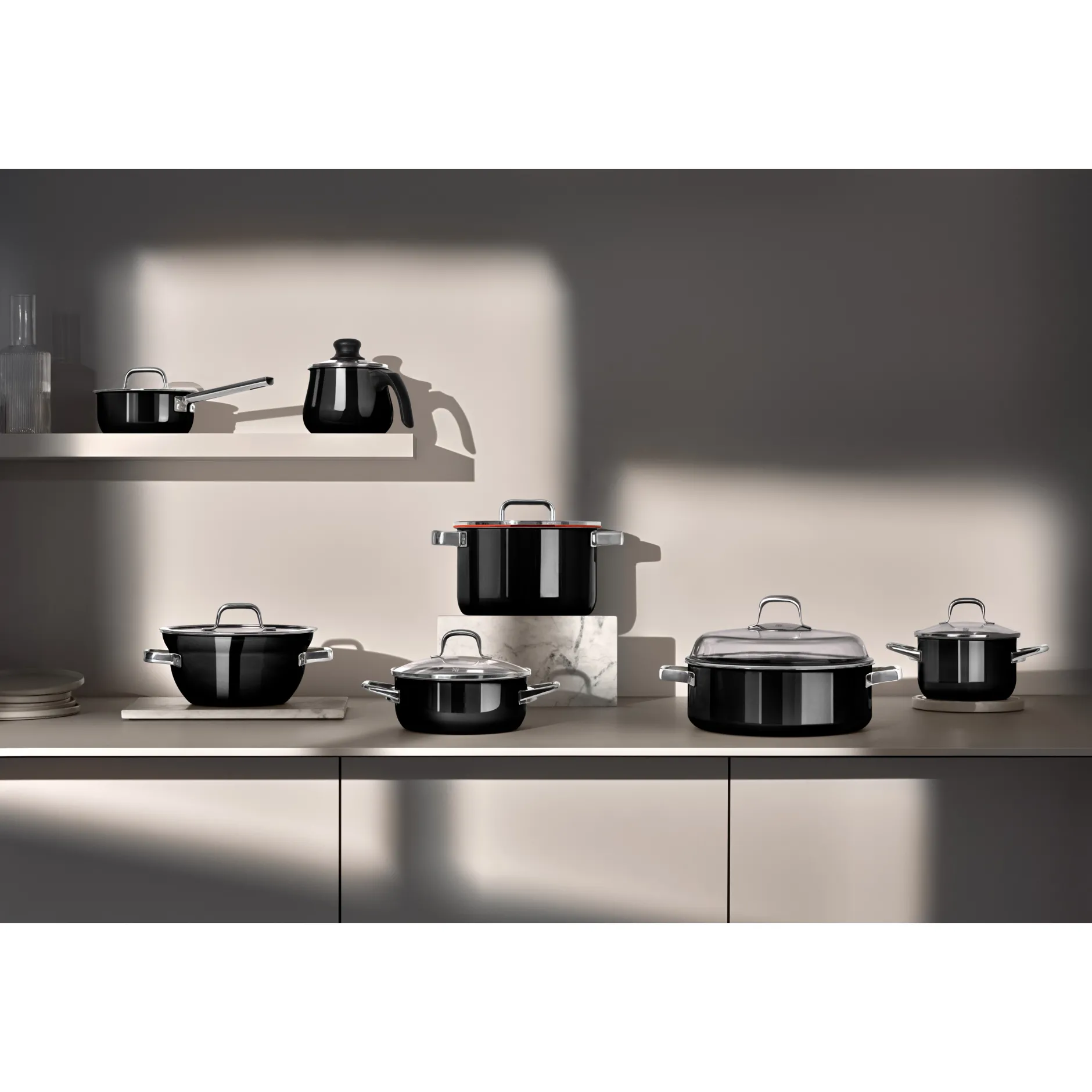 Fusiontec Function Pro, Kochtopf mit Deckel, 16 cm, Black|WMF New