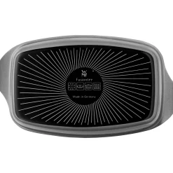 Fusiontec Mineral Bräter mit Glasdeckel, rechteckig, 32 x 21 cm, Platinum|WMF