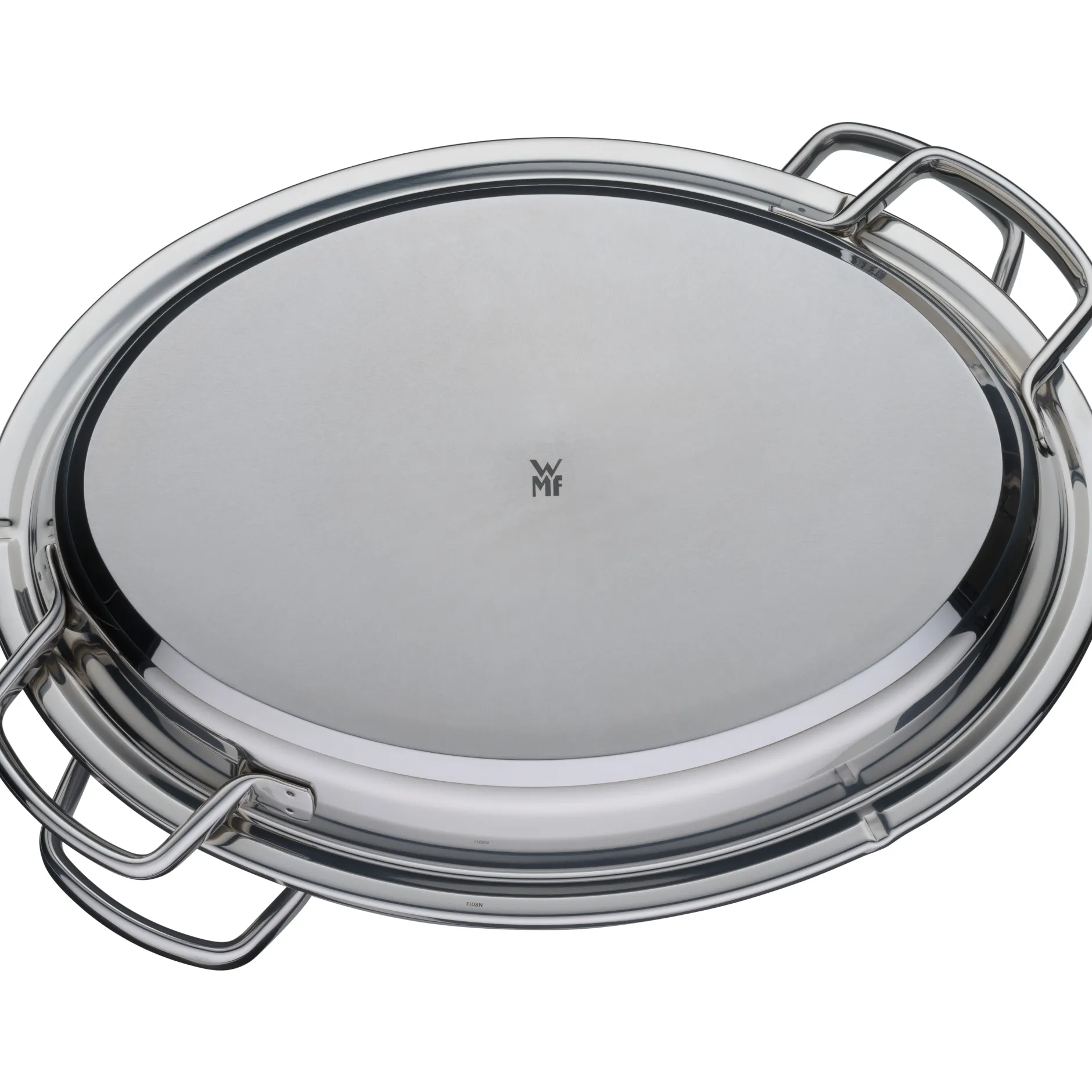Fusiontec Mineral Multi-Bräter mit Edelstahldeckel, 38 cm, Platinum|WMF