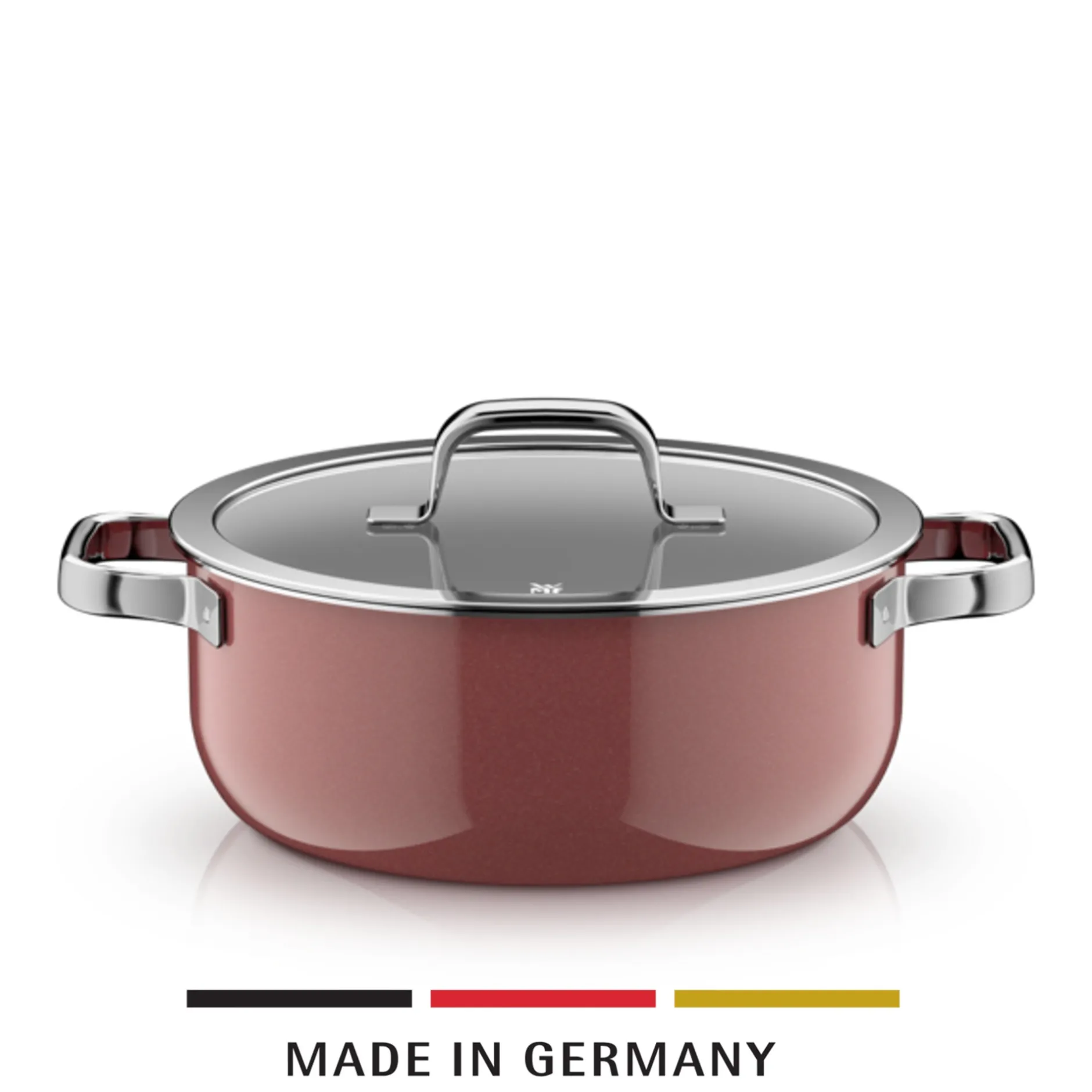 Fusiontec Mineral Pro, Bratentopf mit Deckel, 24 cm, Rose Quartz|WMF Discount
