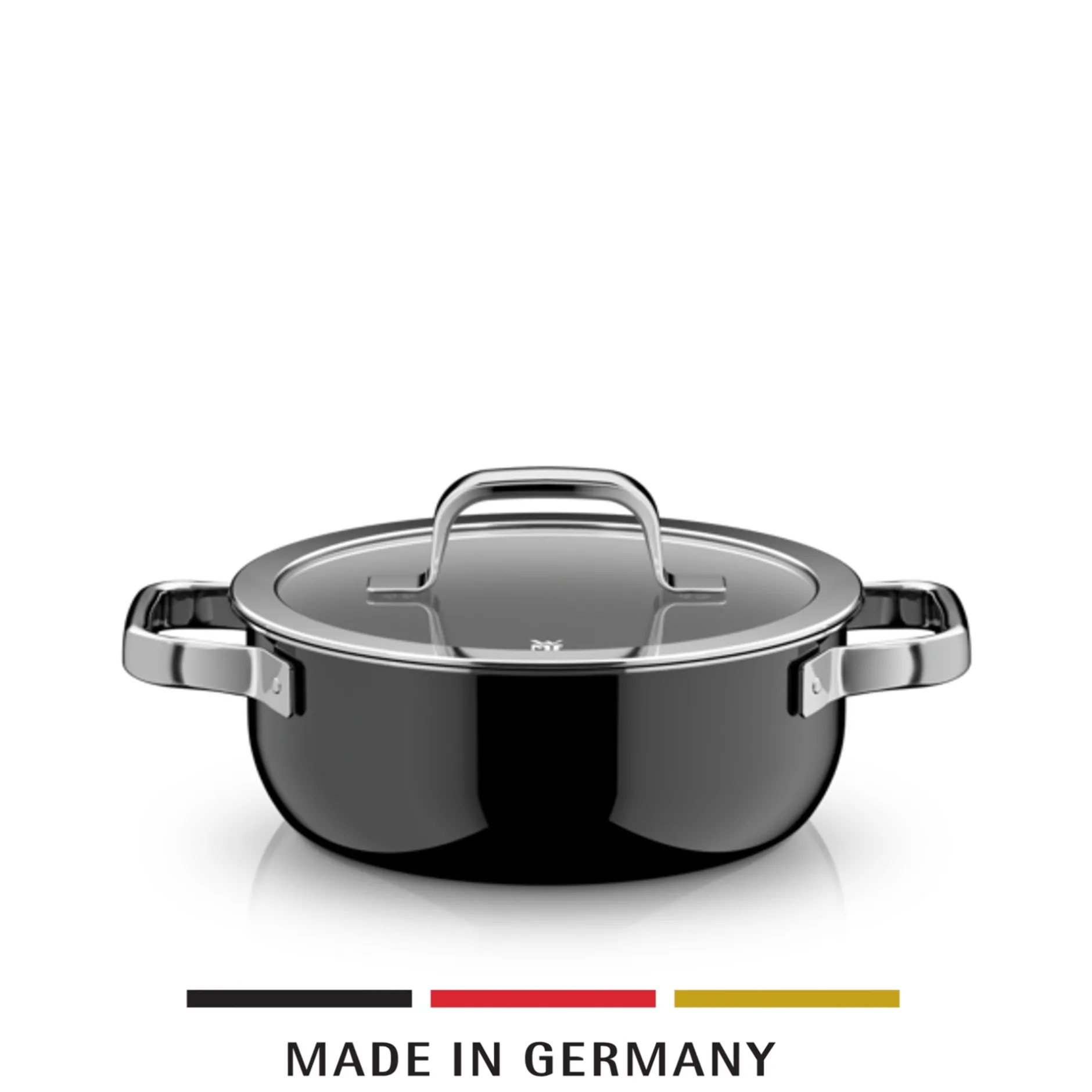 Fusiontec Mineral Pro, Bratentopf mit Deckel, 20 cm, Black|WMF Online