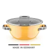 Fusiontec Mineral Pro, Kochschüssel mit Deckel, 24 cm, Mango Yellow|WMF
