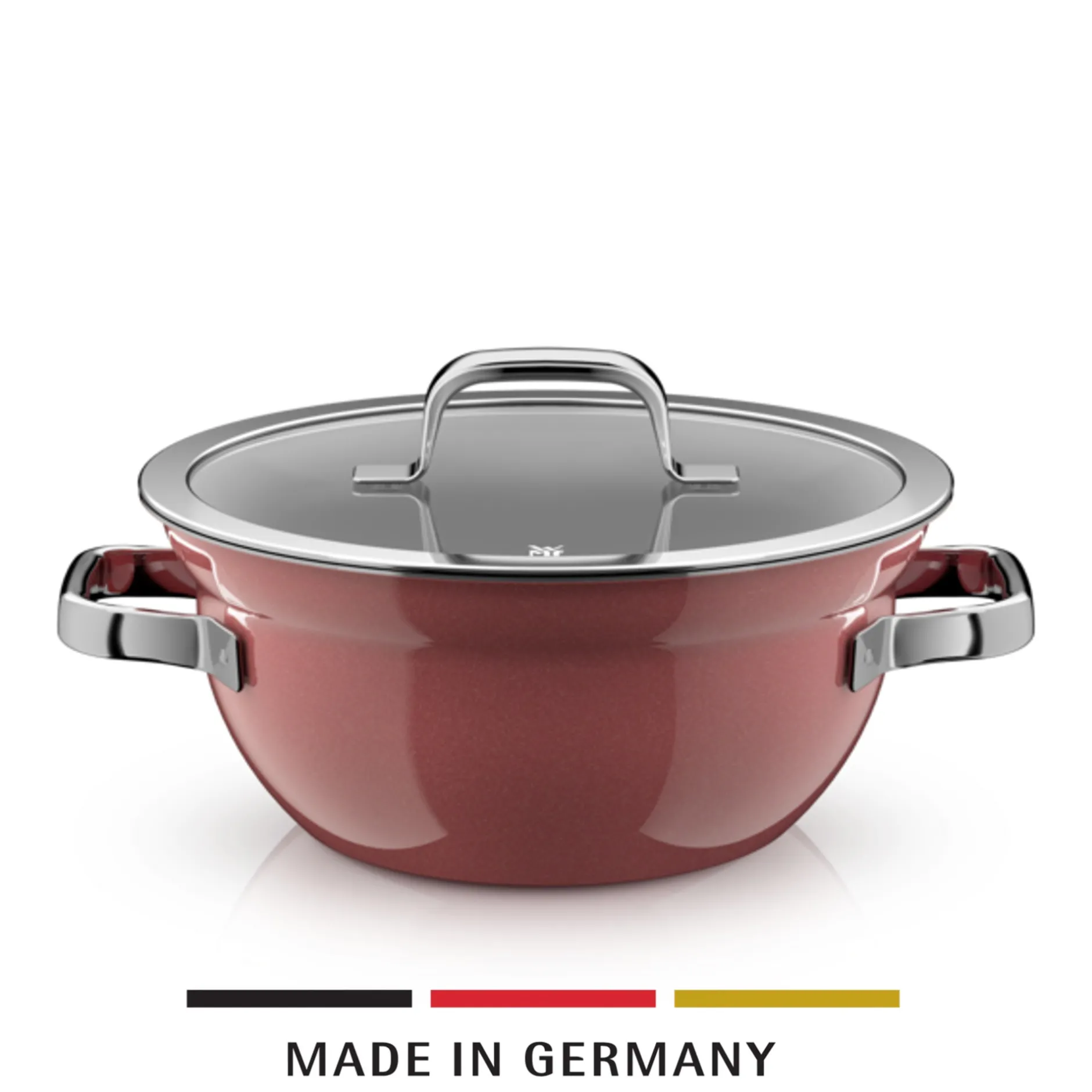 Fusiontec Mineral Pro, Kochschüssel mit Deckel, 24 cm, Rose Quartz|WMF Best
