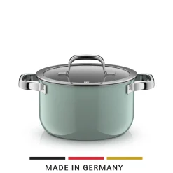 Fusiontec Mineral Pro, Kochtopf mit Deckel, 20 cm, Eucalyptus Haze|WMF