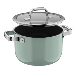 Fusiontec Mineral Pro, Kochtopf mit Deckel, 20 cm, Eucalyptus Haze|WMF
