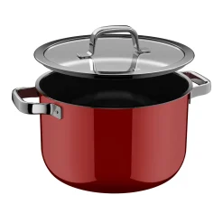 Fusiontec Mineral Pro, Kochtopf mit Deckel, 24 cm, Passion Red|WMF Best