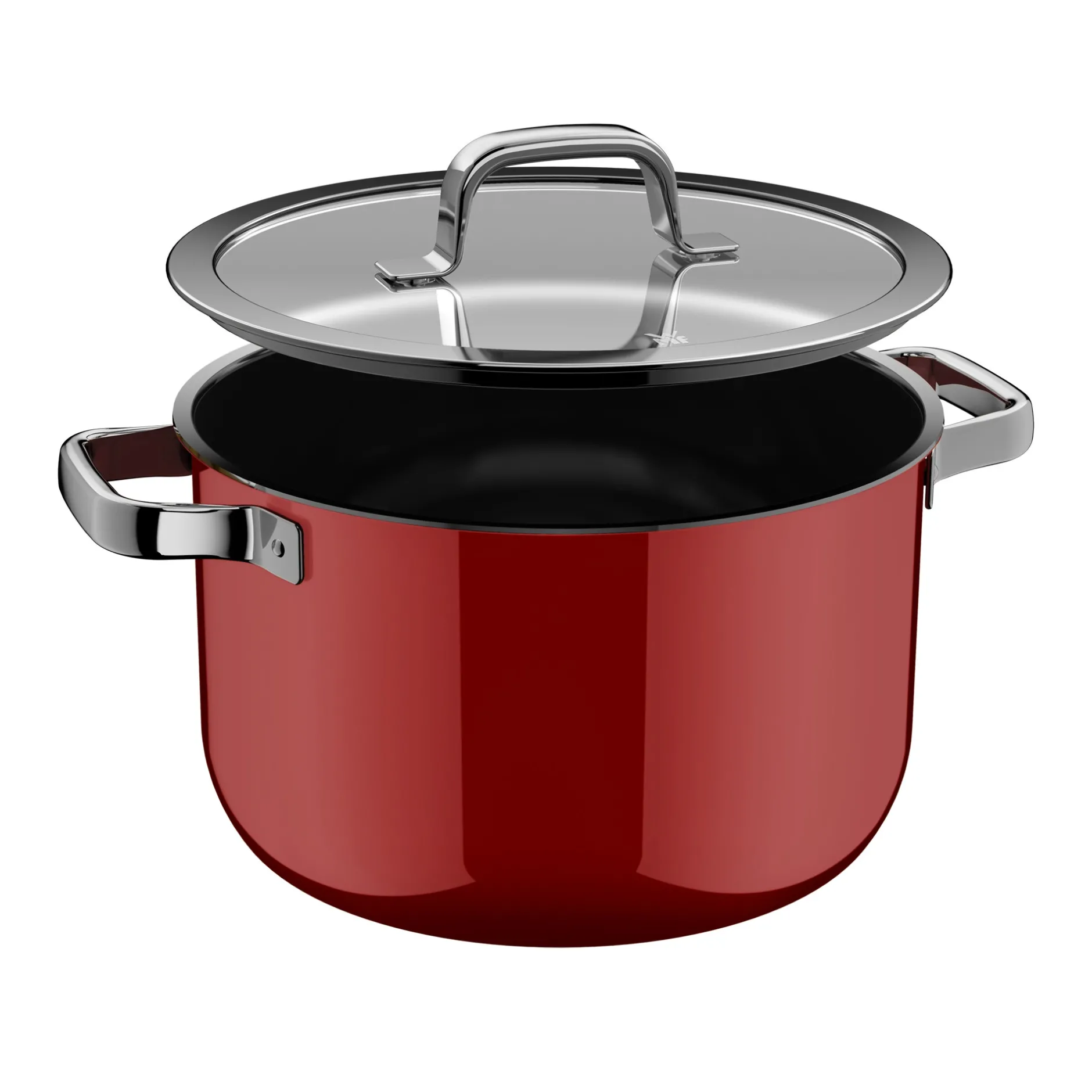 Fusiontec Mineral Pro, Kochtopf mit Deckel, 24 cm, Passion Red|WMF Best