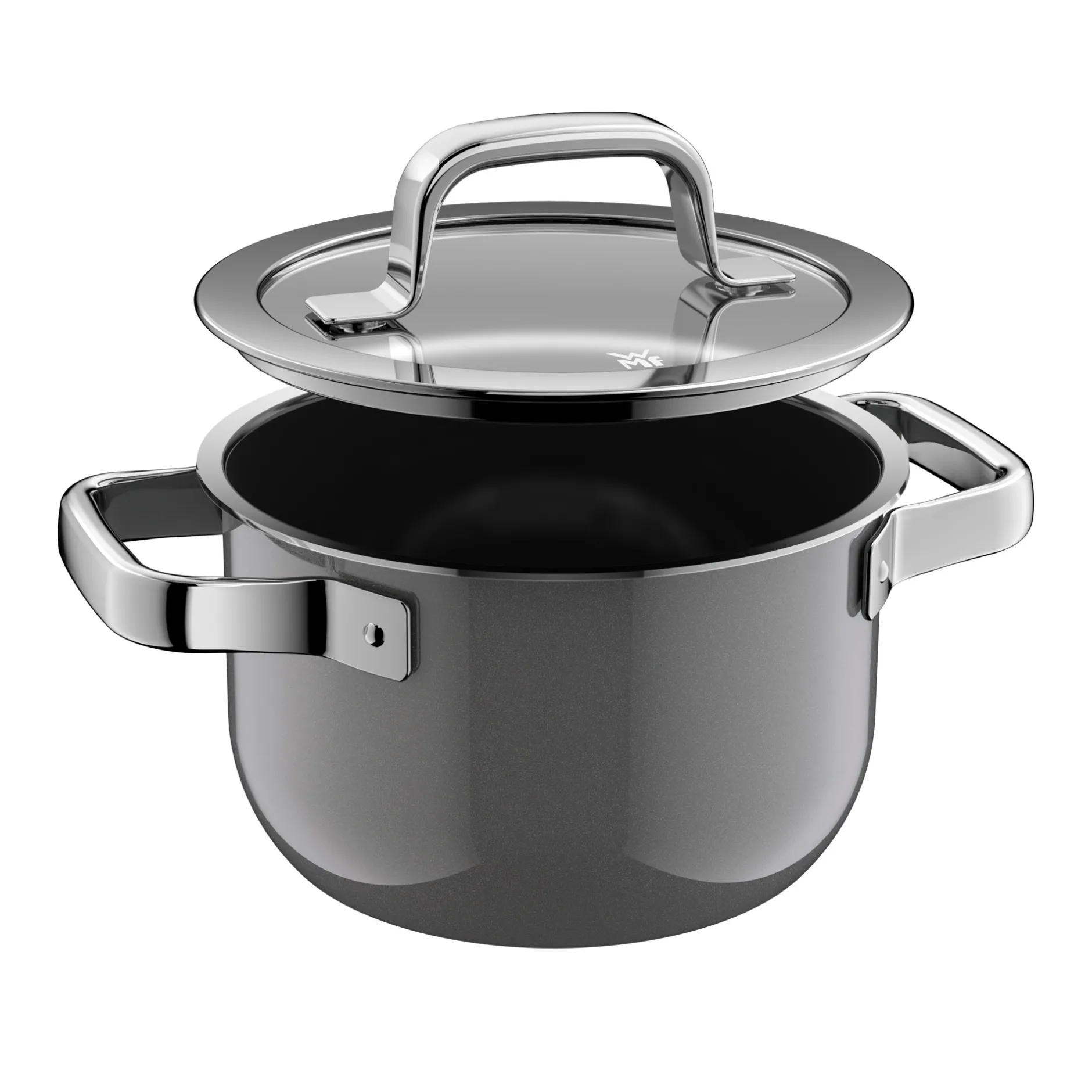 Fusiontec Mineral Pro, Kochtopf mit Deckel, 16 cm, Platinum|WMF New