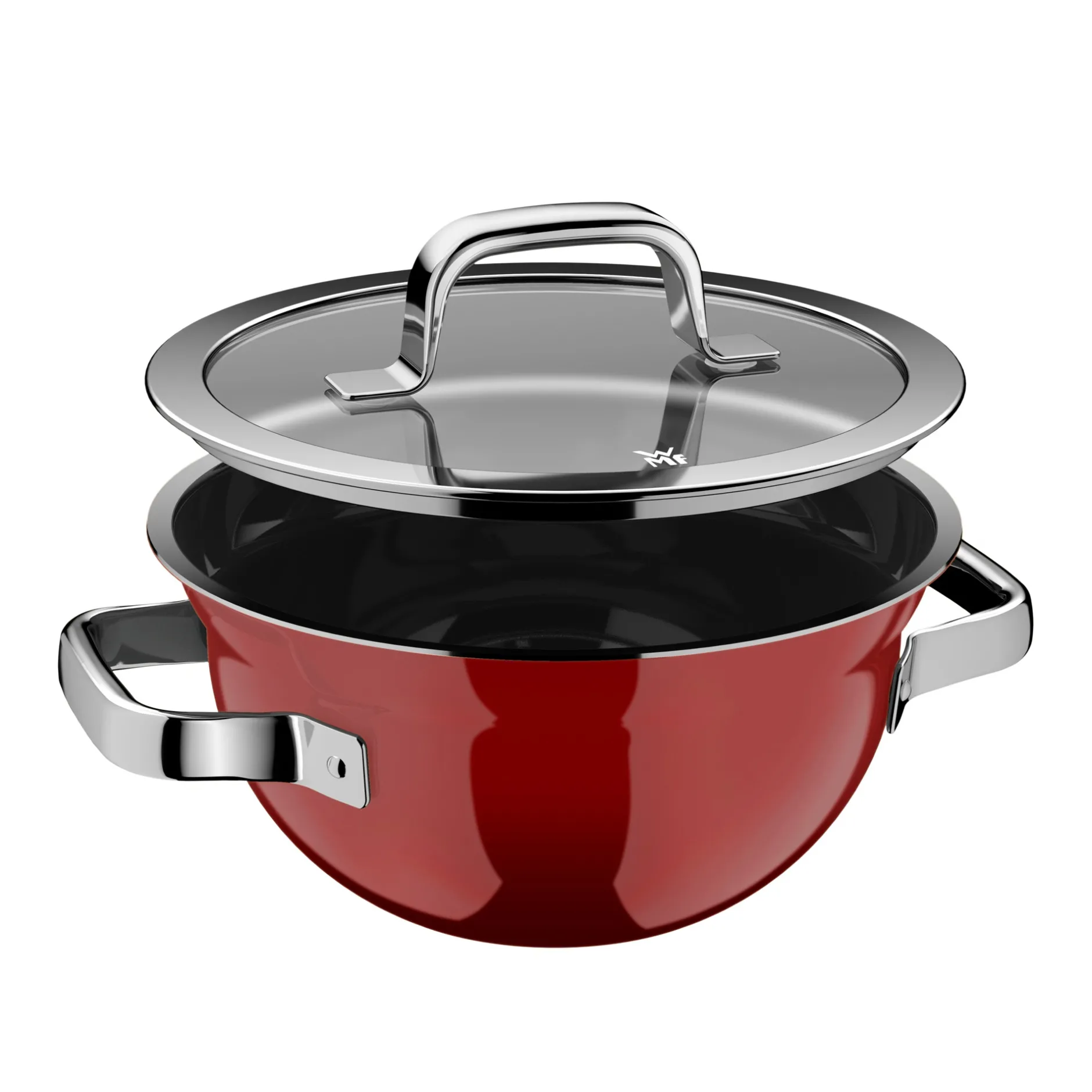 Fusiontec Mineral Pro, Kochschüssel mit Deckel, 20 cm, Passion Red|WMF Clearance