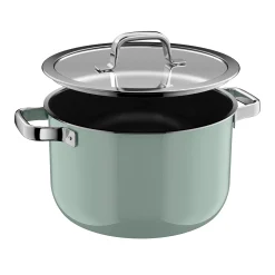 Fusiontec Mineral Pro, Kochtopf mit Deckel, 24 cm, Eucalyptus Haze|WMF New