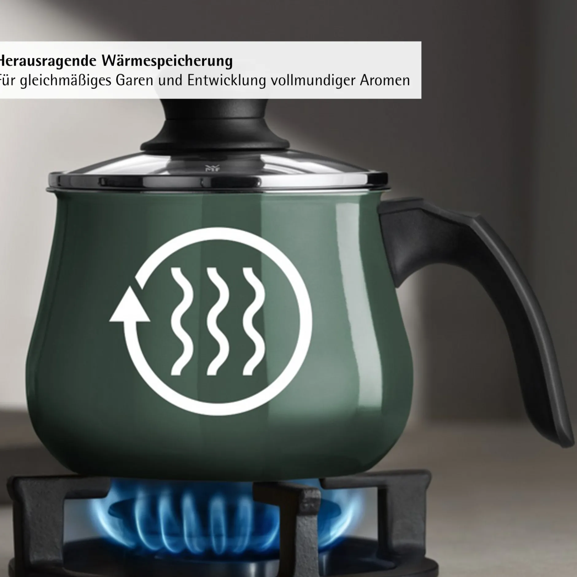 Fusiontec Mineral Pro, Mini-Topf mit Deckel, 12 cm, Eucalyptus Haze|WMF Clearance