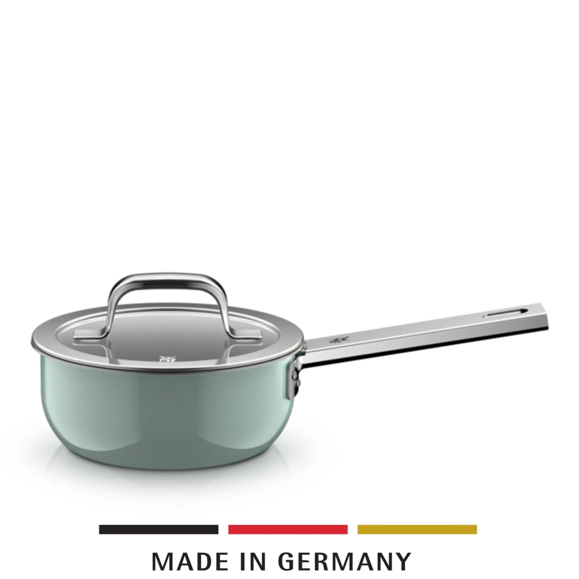 Fusiontec Mineral Pro, Stielkasserolle mit Deckel, 16 cm, Eucalyptus Haze|WMF Online