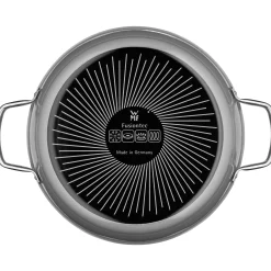 Fusiontec Mineral Schmorpfanne mit Glasdeckel, 28 cm, Platinum|WMF Discount