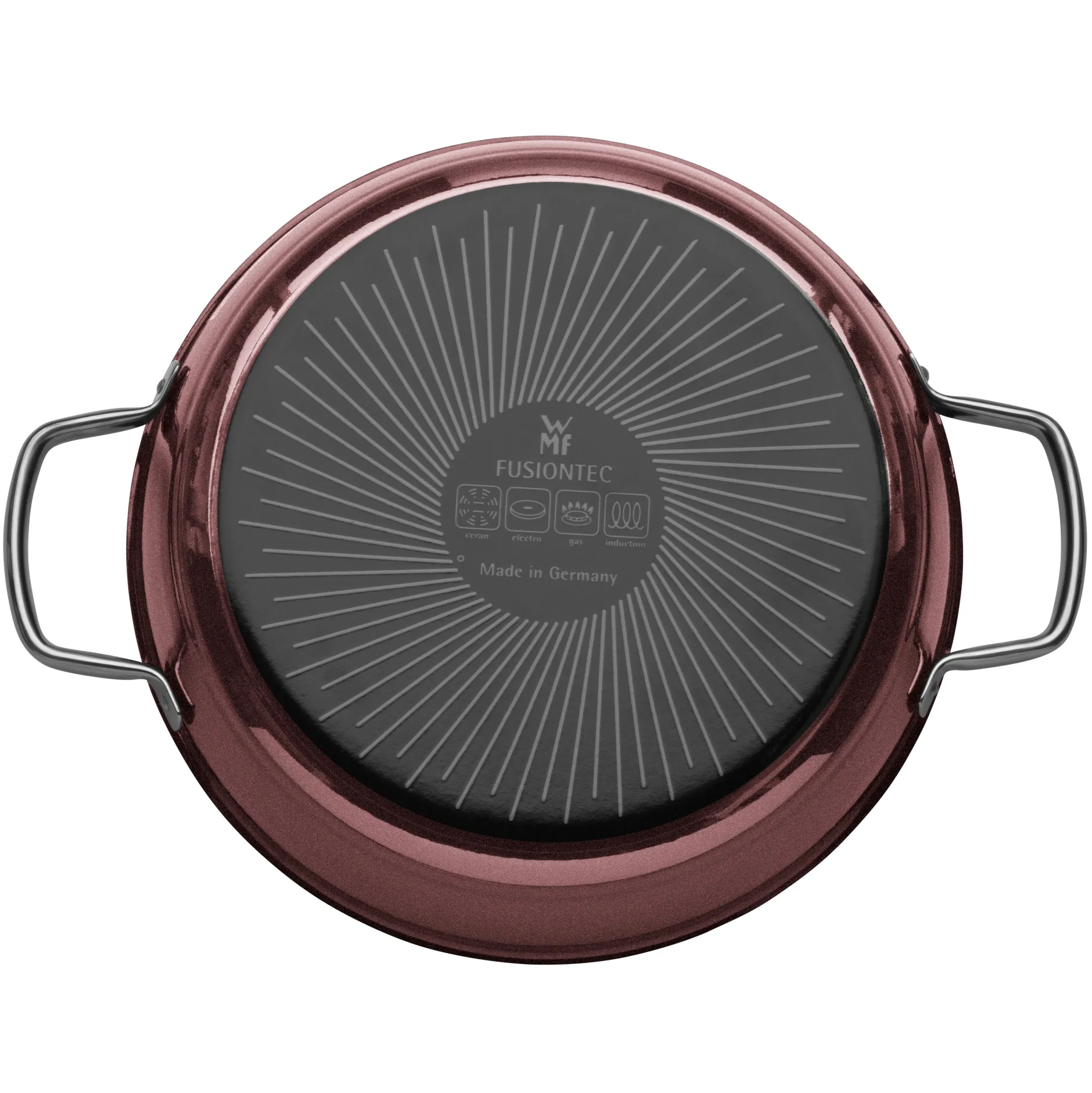 Fusiontec Mineral Schmorpfanne mit Glasdeckel, 24 cm, Rose Quartz|WMF Outlet