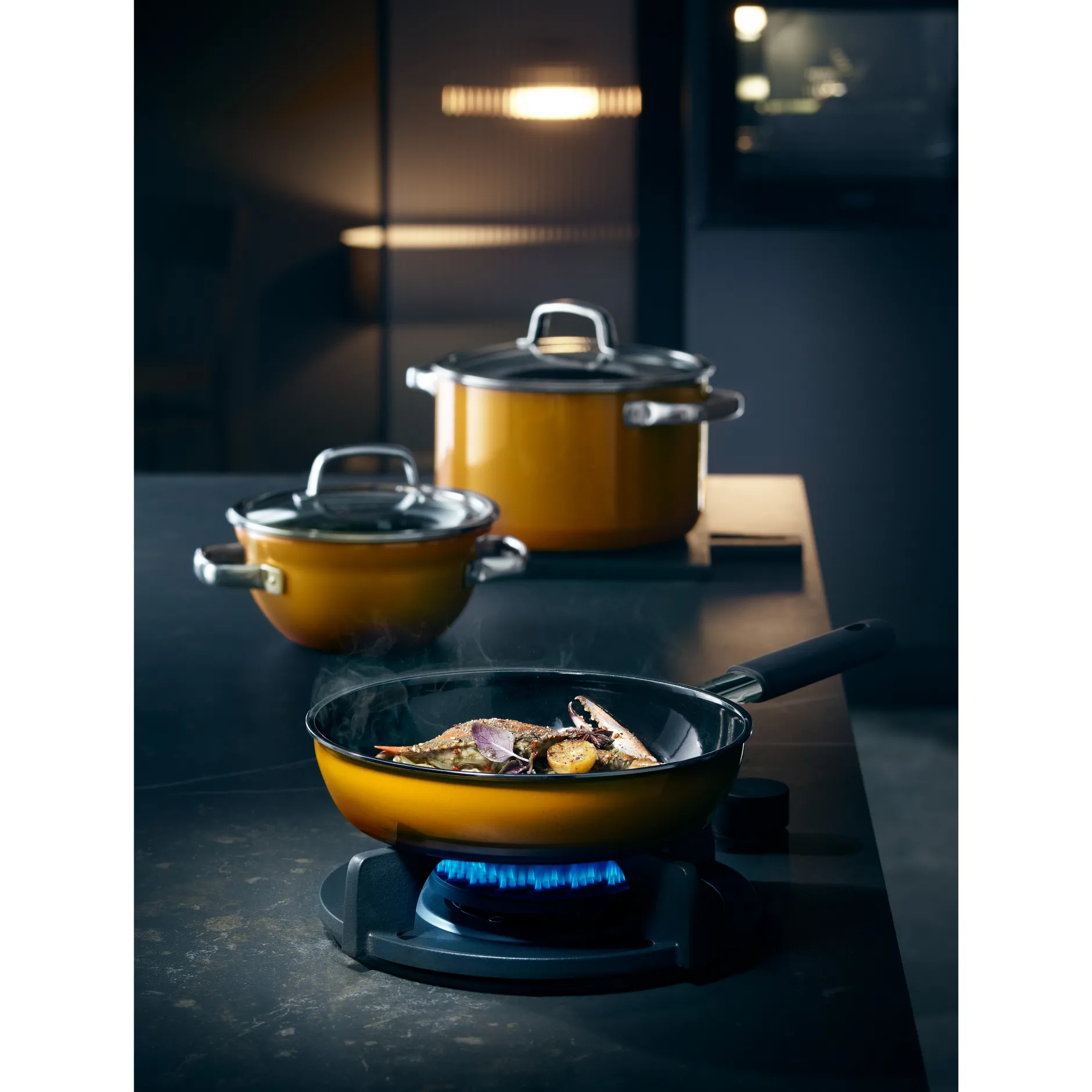 Fusiontec Mineral Stielpfanne, 24 cm, Yellow|WMF Discount
