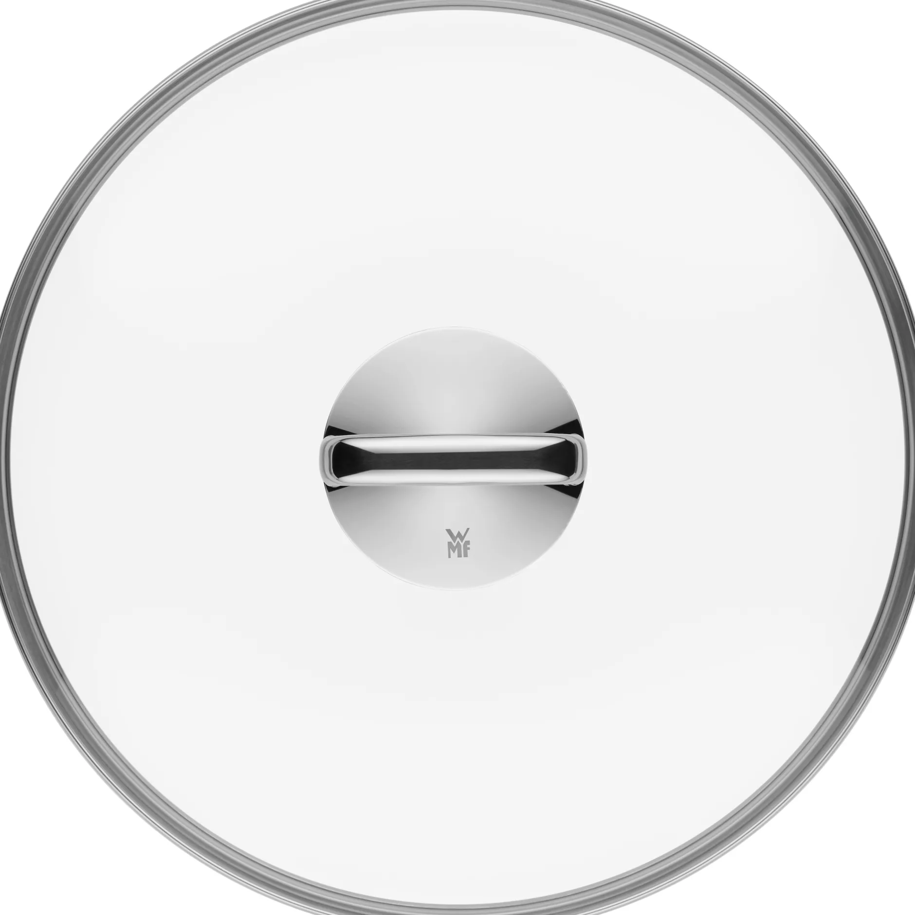 Fusiontec Mineral Wok mit Glasdeckel, 32 cm, Platinum|WMF Discount