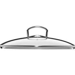 Fusiontec Mineral Wok mit Glasdeckel, 32 cm, Platinum|WMF Discount